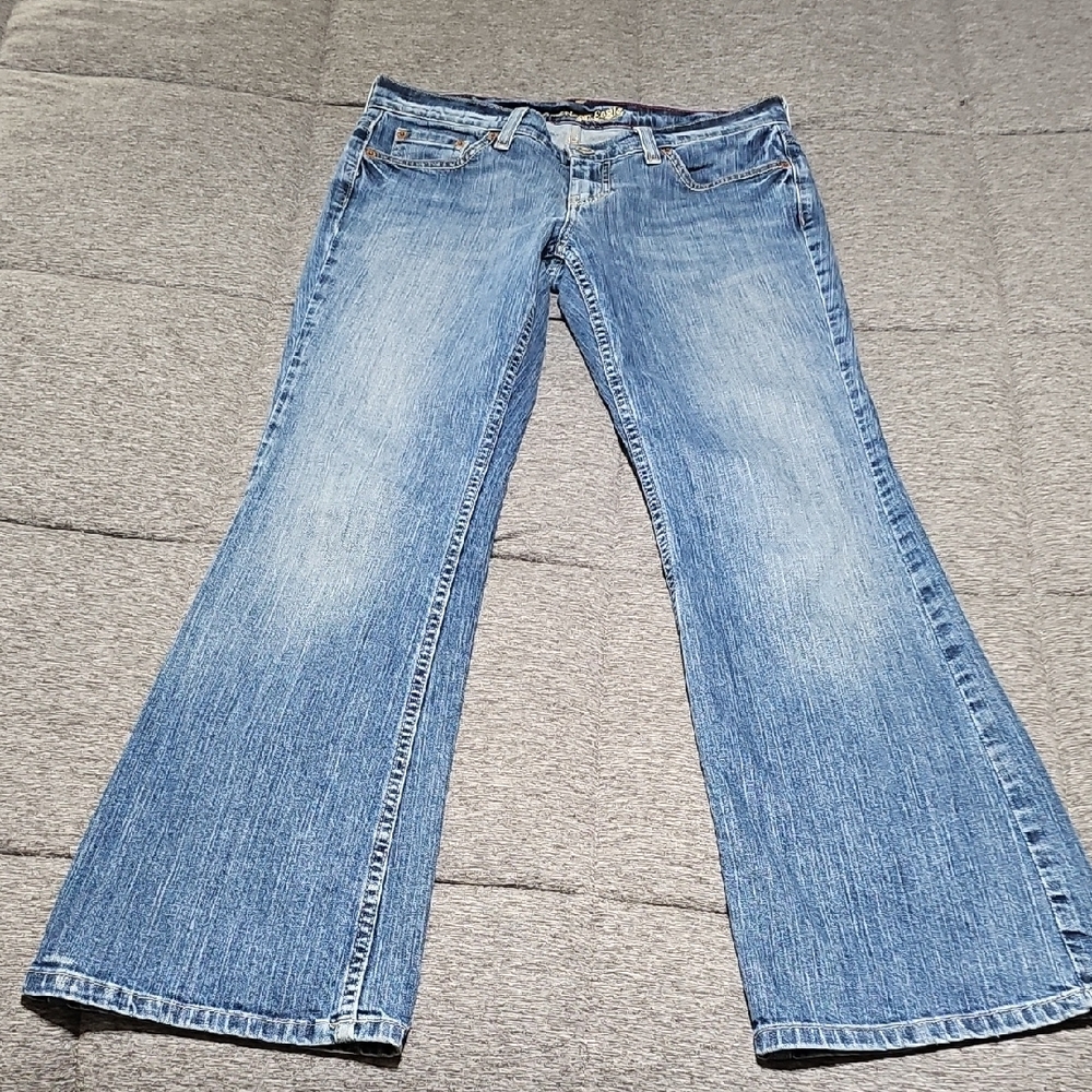 American Eagle AEO Size 8 Classic Blue Denim Women's Jeans